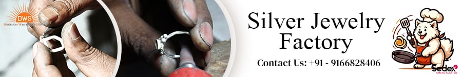 Silver Jewelry Factory in India